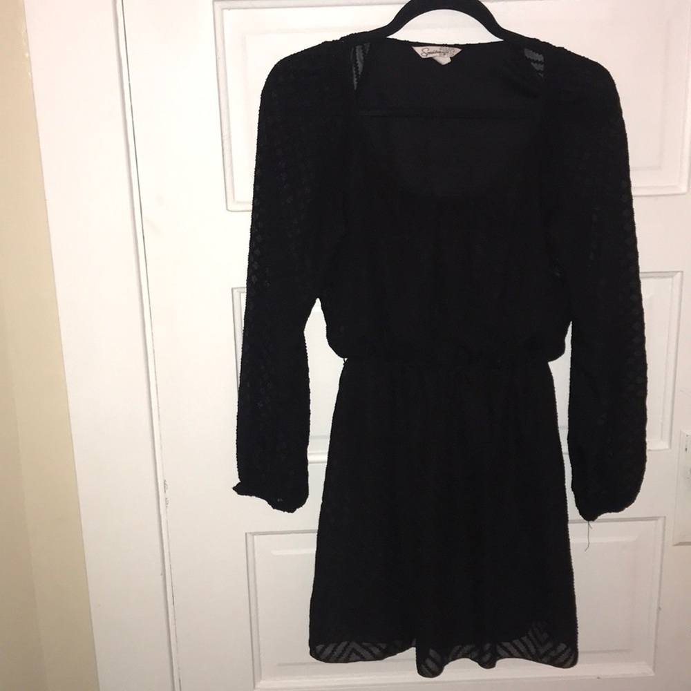 Speechless Long-Sleeve Dress